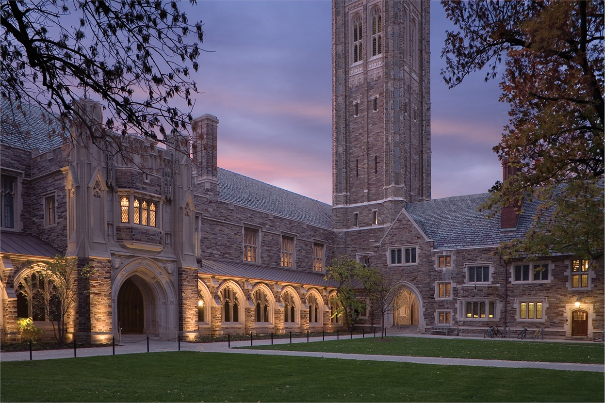 Exterior at dusk