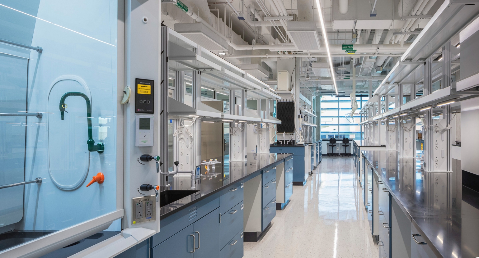 Lab interior