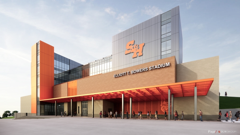 Sam Houston State University Elliott T. Bowers Stadium